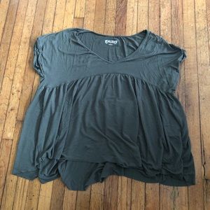 3/$15 Army Green top